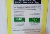 Used Daewoo refrigerator 317 liters capacity Exellent condition!