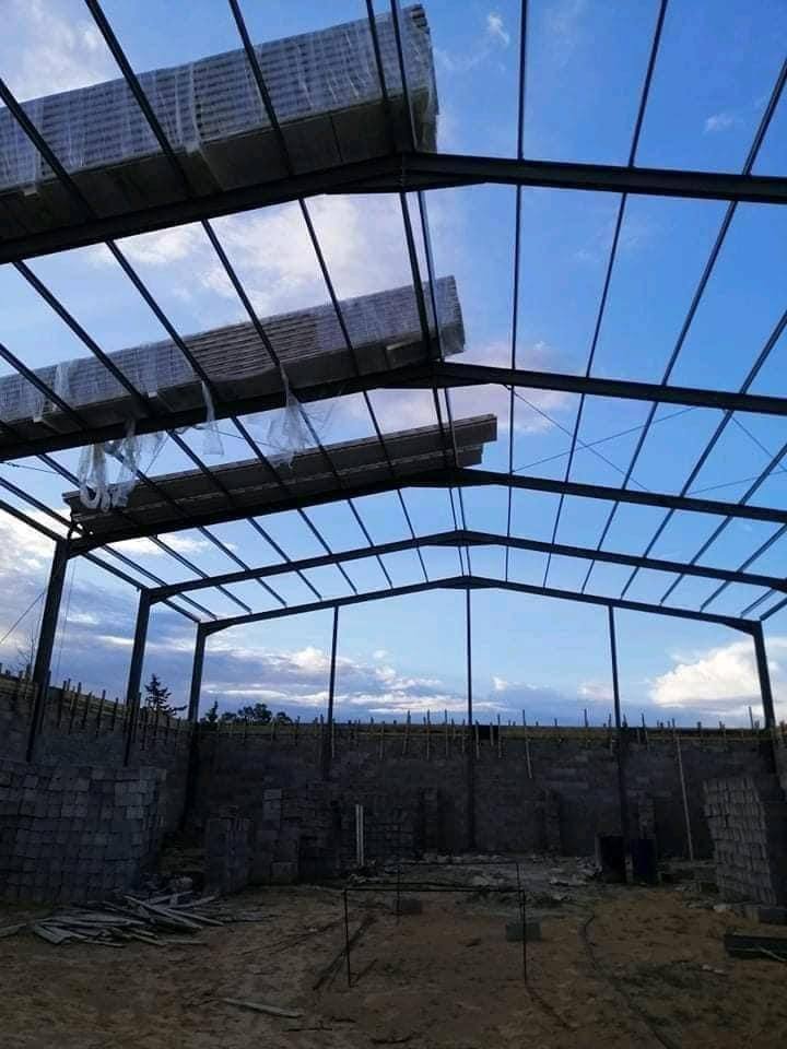 مقاول هناقر مستودعات مظلات شبوك توريد وتركيب