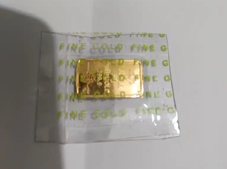 سبيكة ذهب 5جرام للبيع