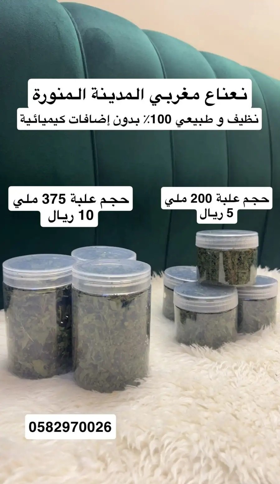 نعناع المدينة مجفف مغربي طبيعي بأسعار رهيبة