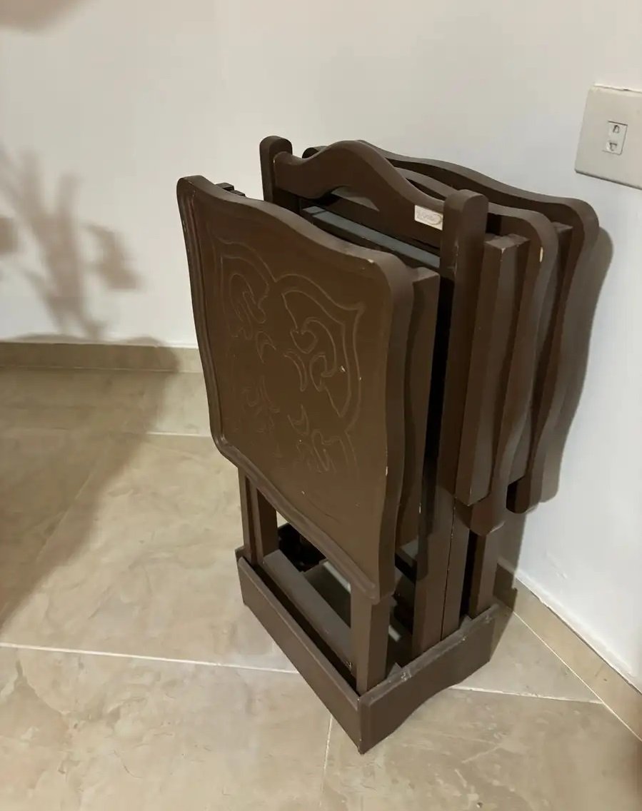 طاولات خدمة خشب