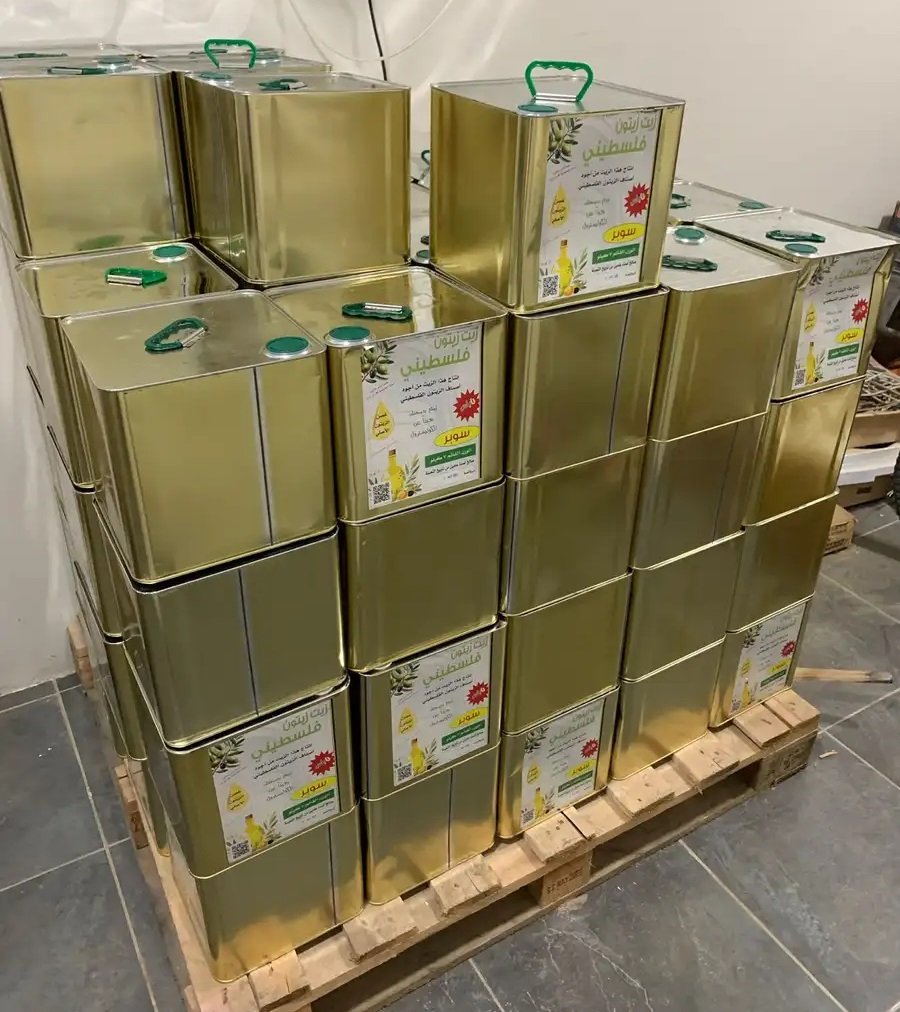 زيت زيتون فلسطيني اصلي مضمون