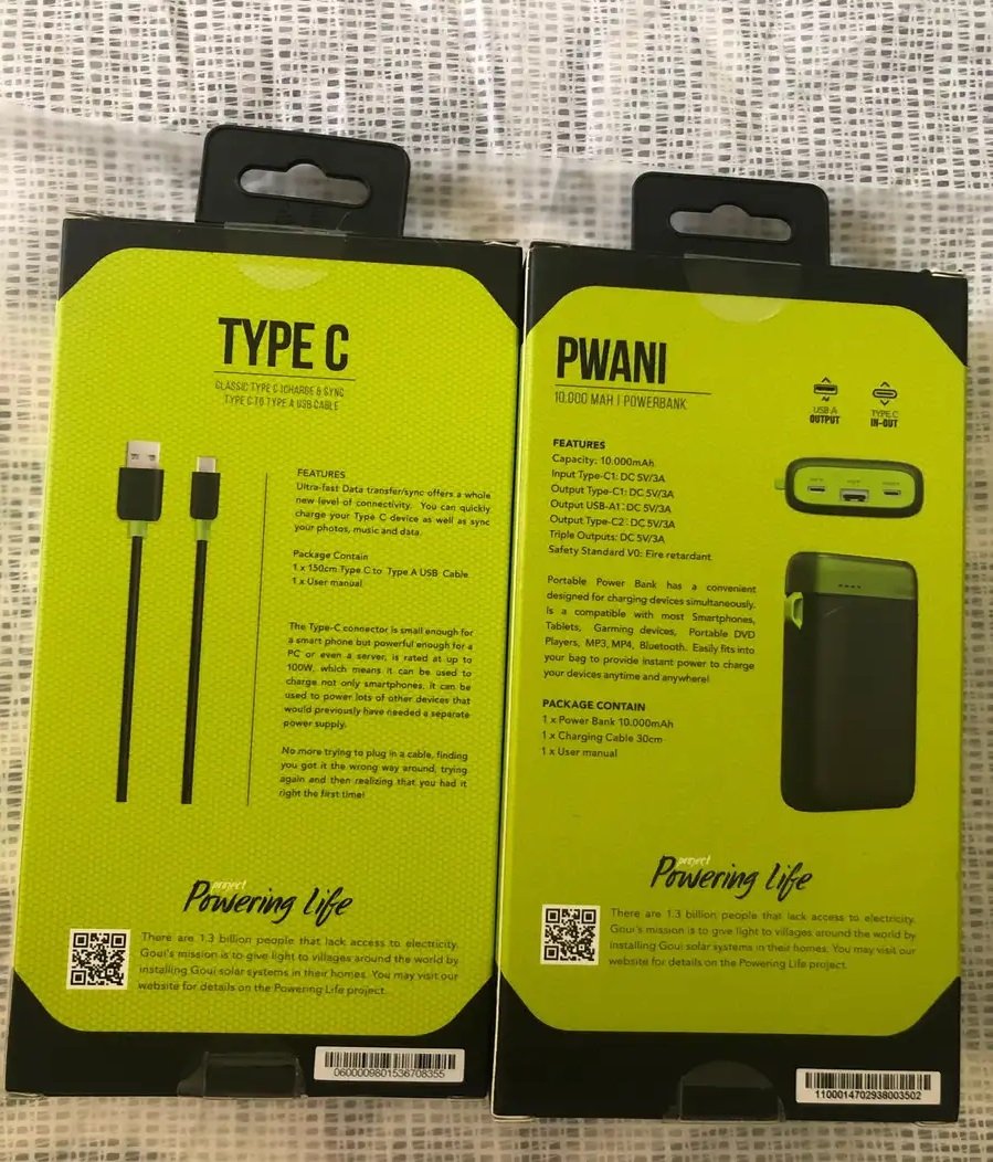 عرض العيد بور بنك 10 MAH مع سلك يواسبي تايب سي