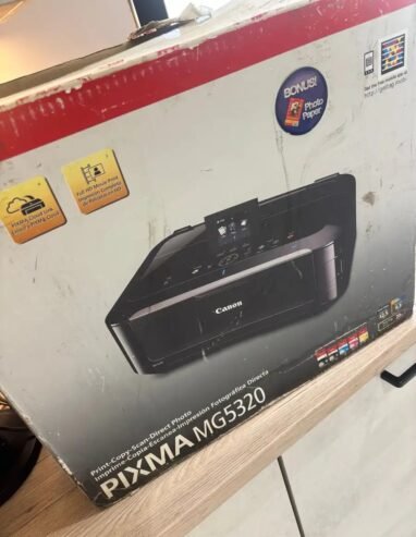 طابعة canon pixma mg5320 بقراطيسها