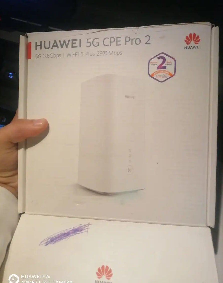 راوتر هواوي 5G للبيع مستخدم يوم واحد فقط يدعم جميع الشرايح