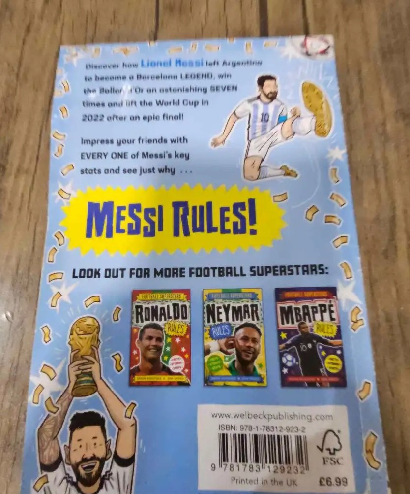 كتاب مسيرة ميسي