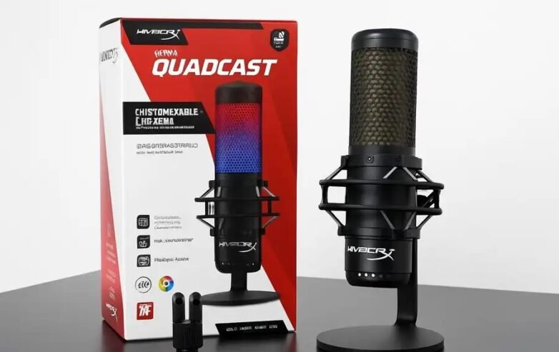 ميكروفون HyperX QuadCast S – RGB