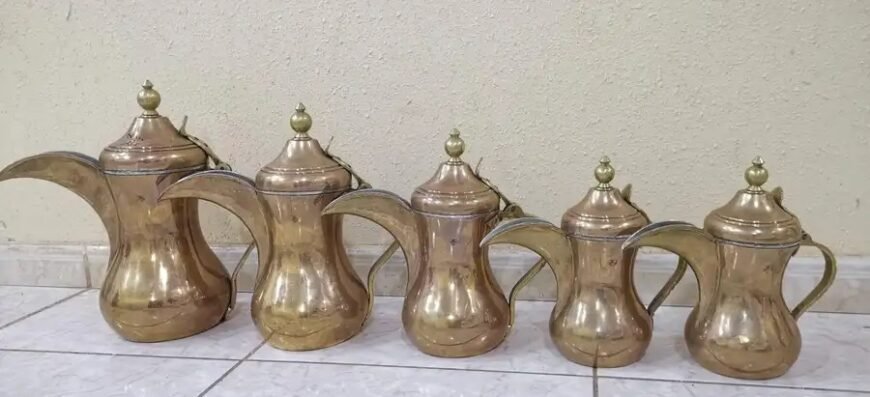 دلال طقم 5 دلال نحاس