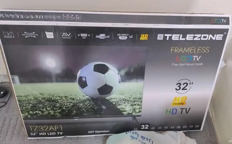 شاشه 32 بوصه جديد ب أكياس