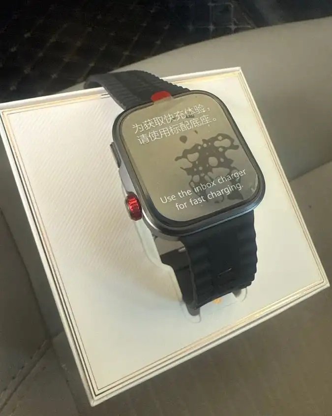 ساعة هواوي fit 4 pro استعمال خفيف بتغليفها