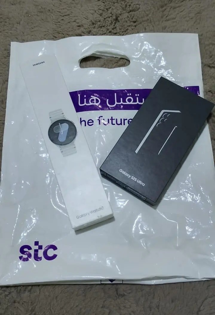 سامسونج 25 الترا مع الساعه