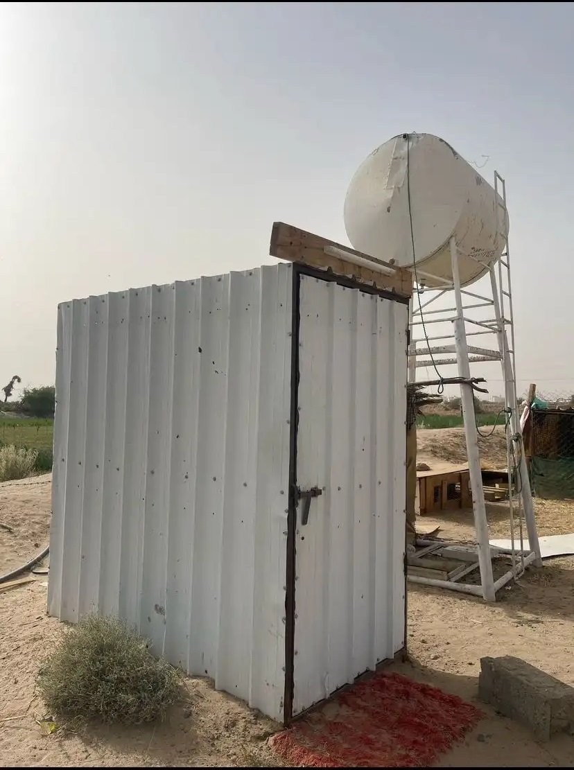 خزان مع الركزه وحمام