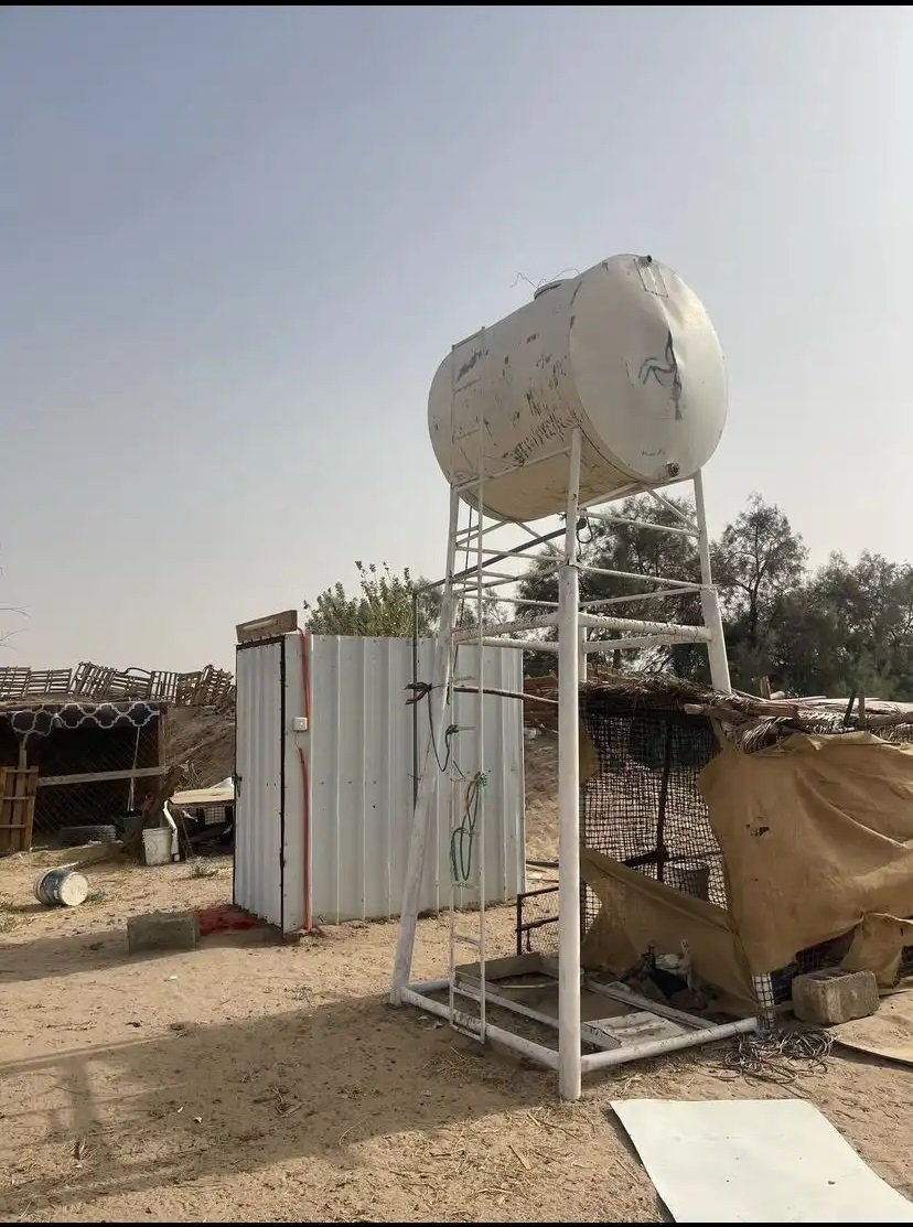 خزان مع الركزه وحمام