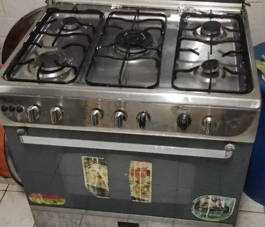 ثلاجة دايو 12 قدم تبريد ممتاز بوتوجاز 5 عيون نظيف