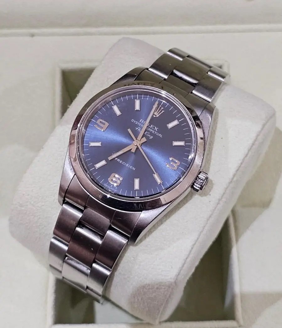 ساعة رولكس اويستر بيربتشول اير كينق أصليه