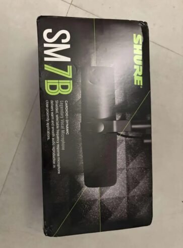 mic shure sm7b مايك جديد بكرتونه ما انفتح