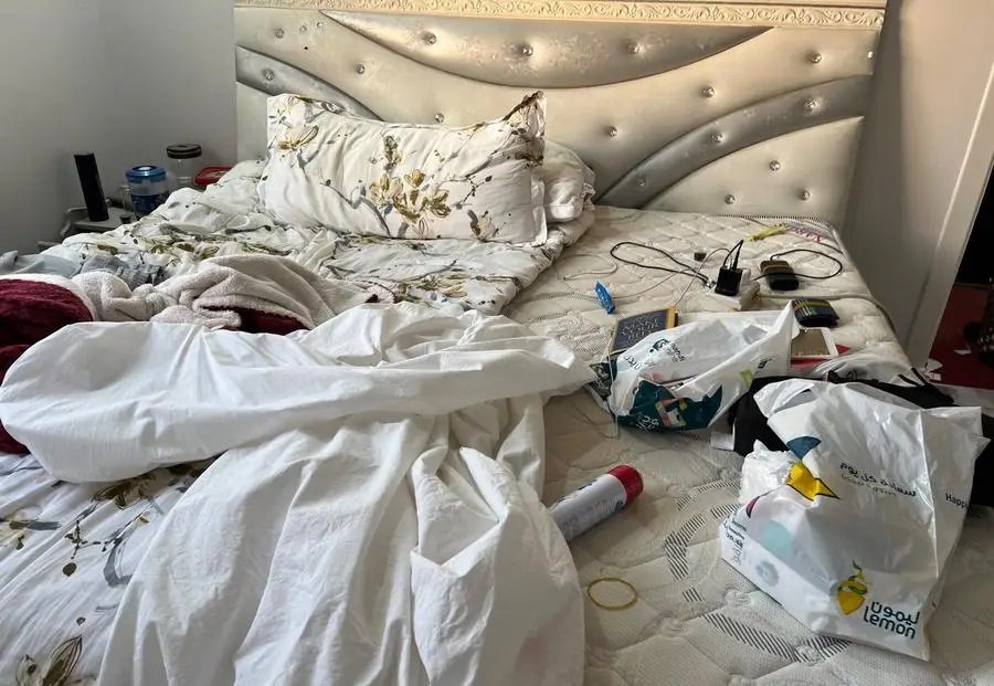 غرفه نوم مع مرتبه