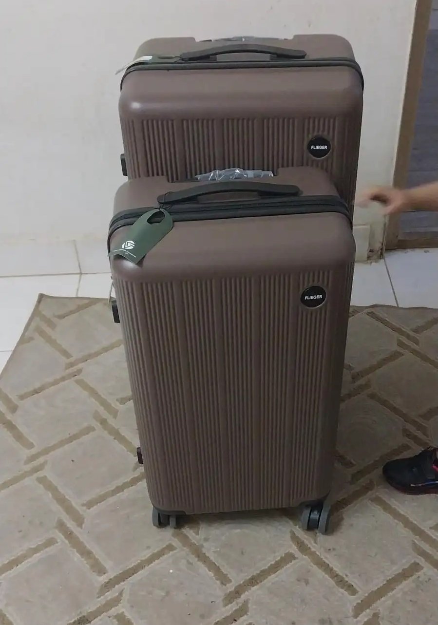 شنطة سفر جديد لم يستخدم عدد 2 حبه