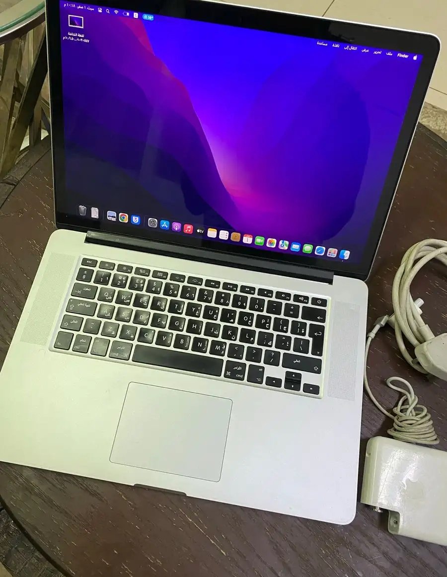 ماك بوك برو 2015 ذاكره 512 قيقا الرام 16 GB