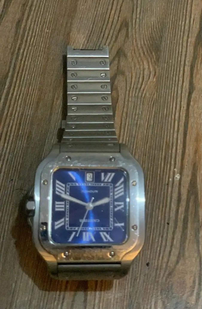 ساعه كارتير شبه الجديد