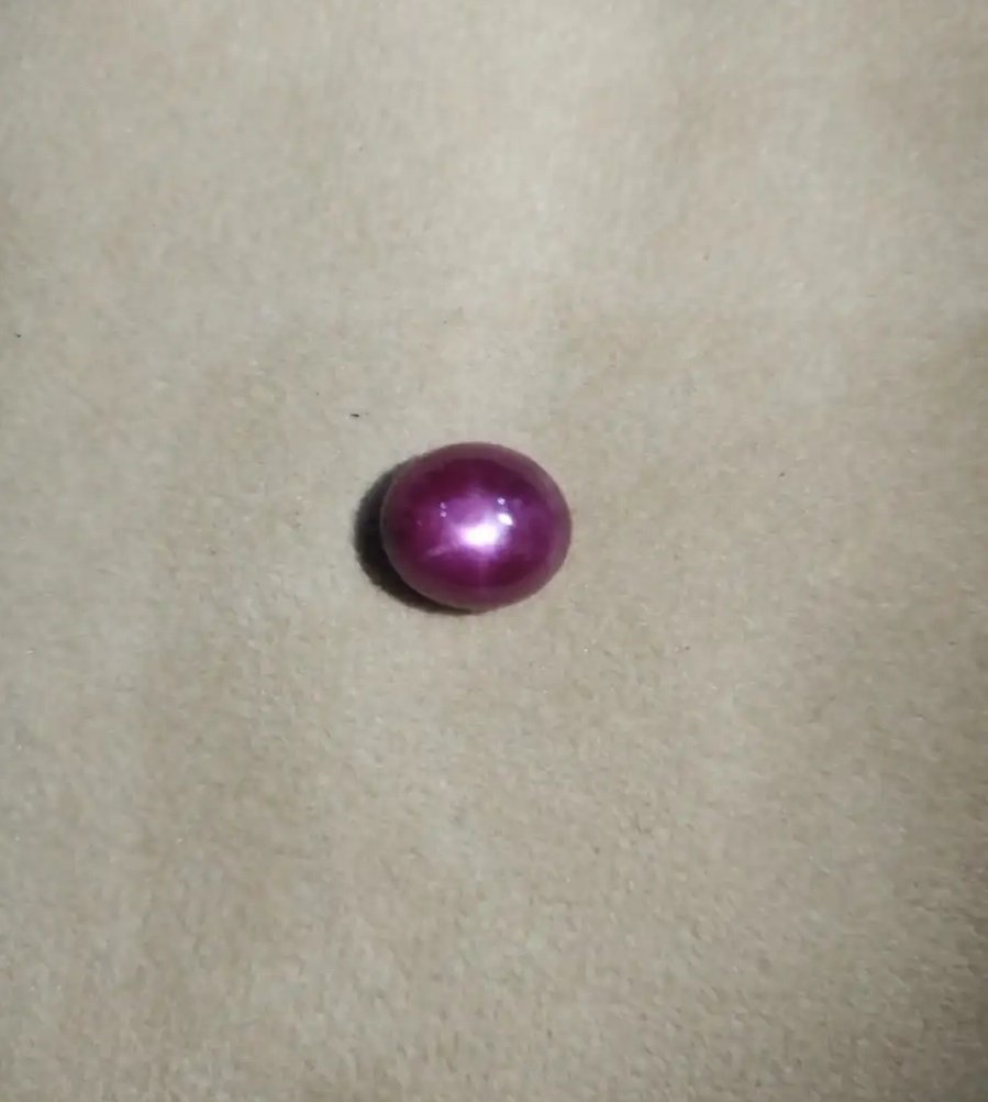 ياقوت بورمي نجمي نادر طبيعي