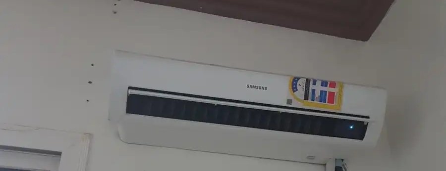 مكيف سبليت نظيف استخدام قليل 12وحده شركه سامسونج