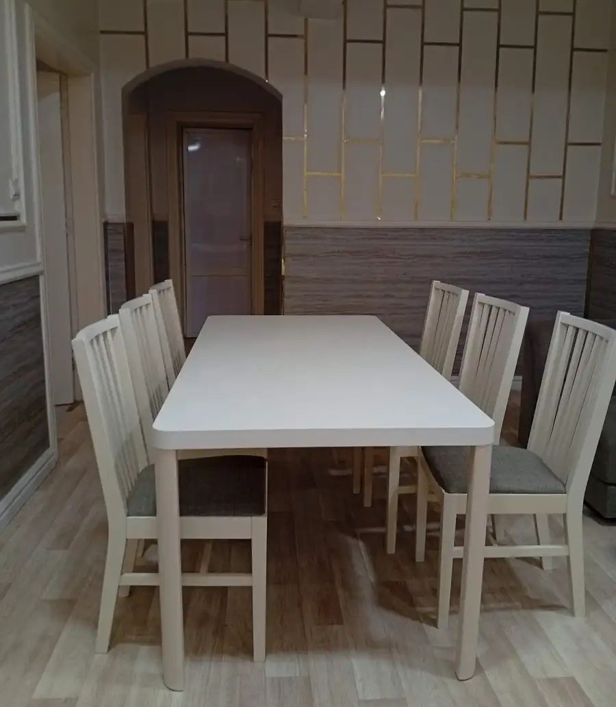 طاولة طعام مع 6كراسي جودة ممتازة