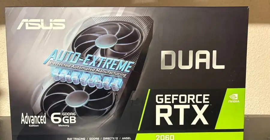 كرت شاشة RTX 2060 6GB