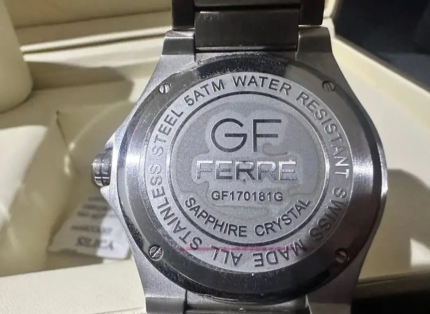 ساعة GF FERRE الماس