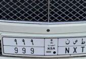 للبيع لوحة مميزة رقم ومعنى 999 NXT مكرر ثلاثي
