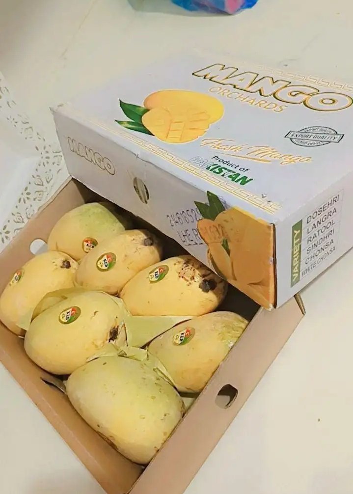 مانجا باكستاني طازج للطيران