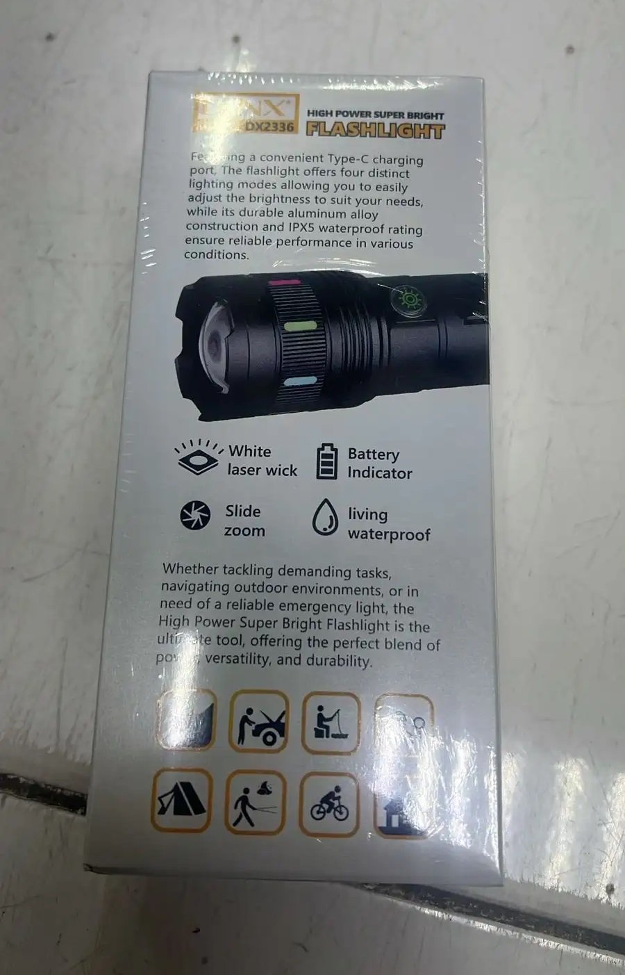 كشاف قوي جدا يوصل ل مدى بعيد