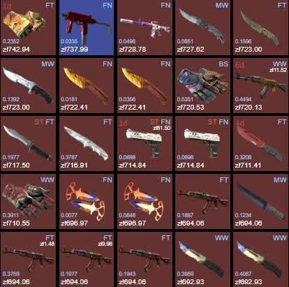csgo 55000$ inventory is up for trade