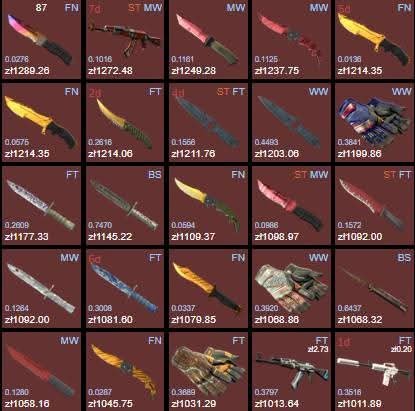 csgo 55000$ inventory is up for trade