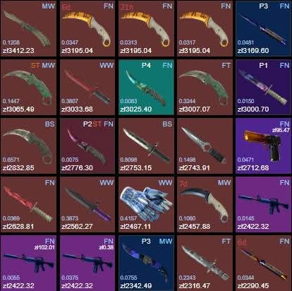 csgo 55000$ inventory is up for trade