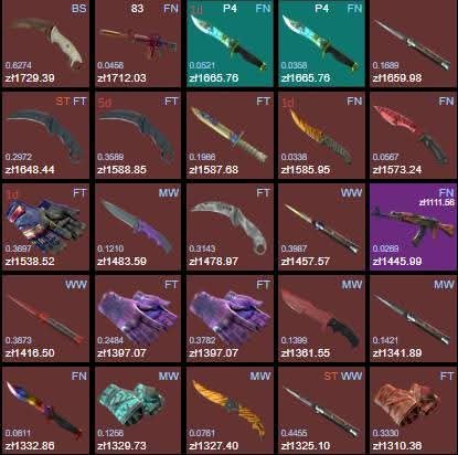 csgo 55000$ inventory is up for trade