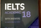 كتاب IELTS Academic 18 النسخة الرسمية من Cambridge
