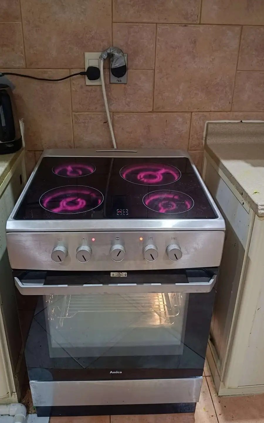 بوتاجاز كهرباء استعمال بسيط تصنيع اتحاد اوروبي