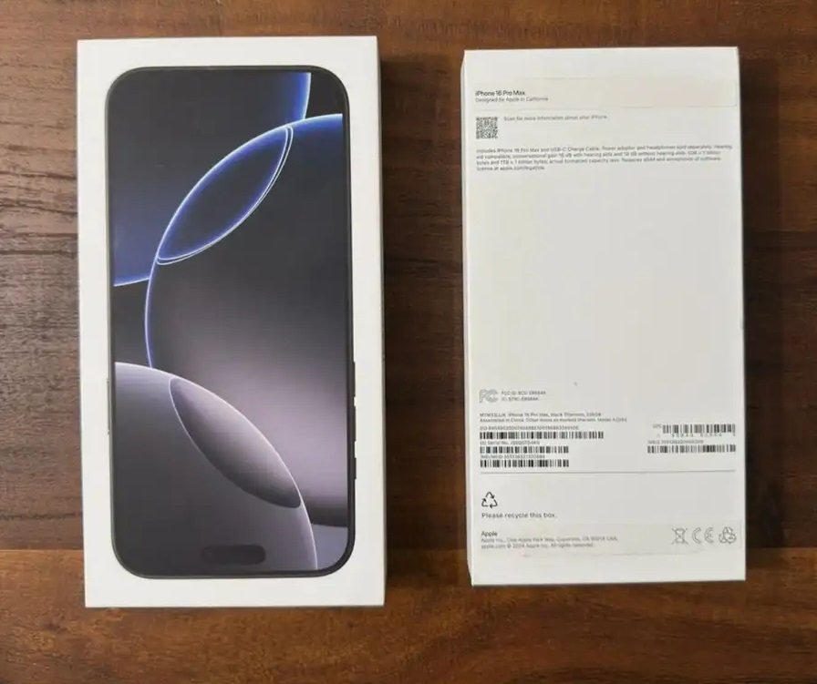 ايفون 16 برو ماكس جديد بالكرتون