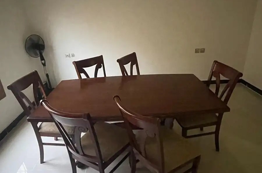 طاولة طعام 6 كراسي ماليزي