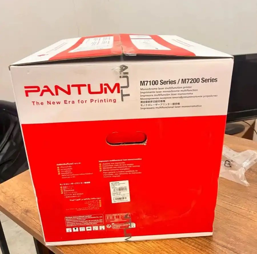 طابعه ليزر اسود فقط