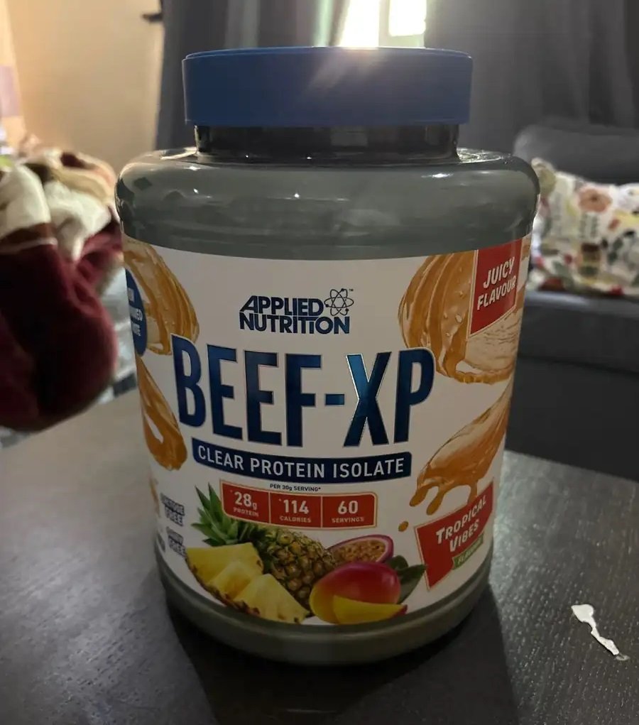 بيف بروتين بنكهة الفواكه الاستوائية