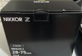 عدسة Nikon Z 28-75 2.8