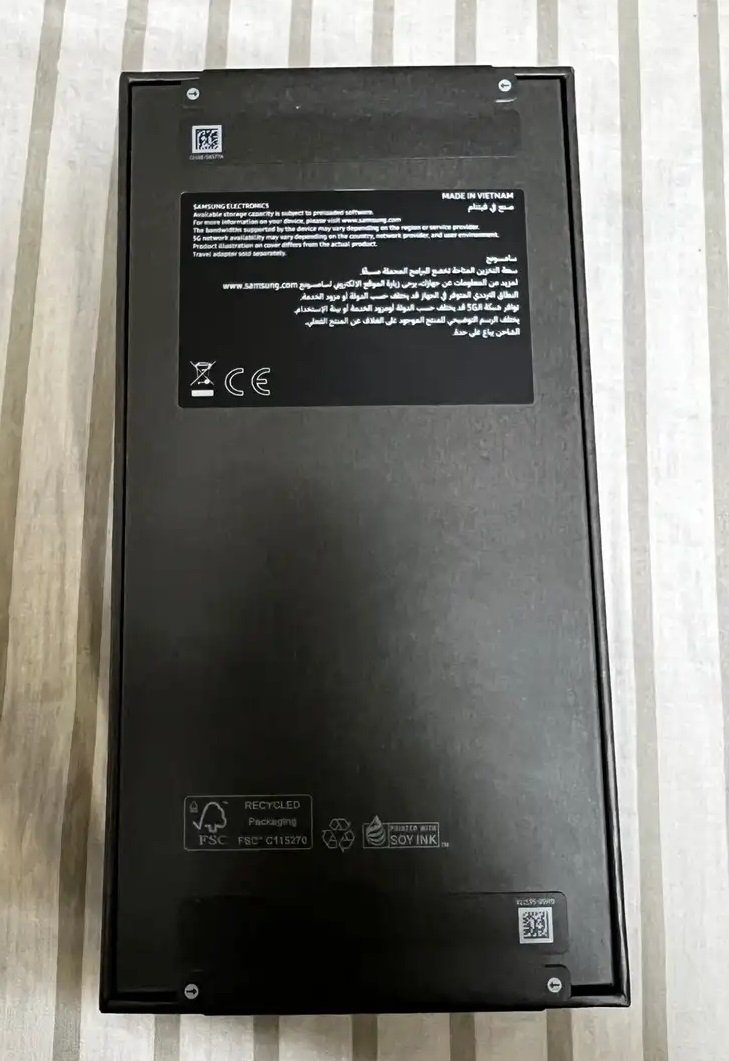 جوال سامسونج s25 ألترا مساحة 512 جيجابايت جديد بالكرتون