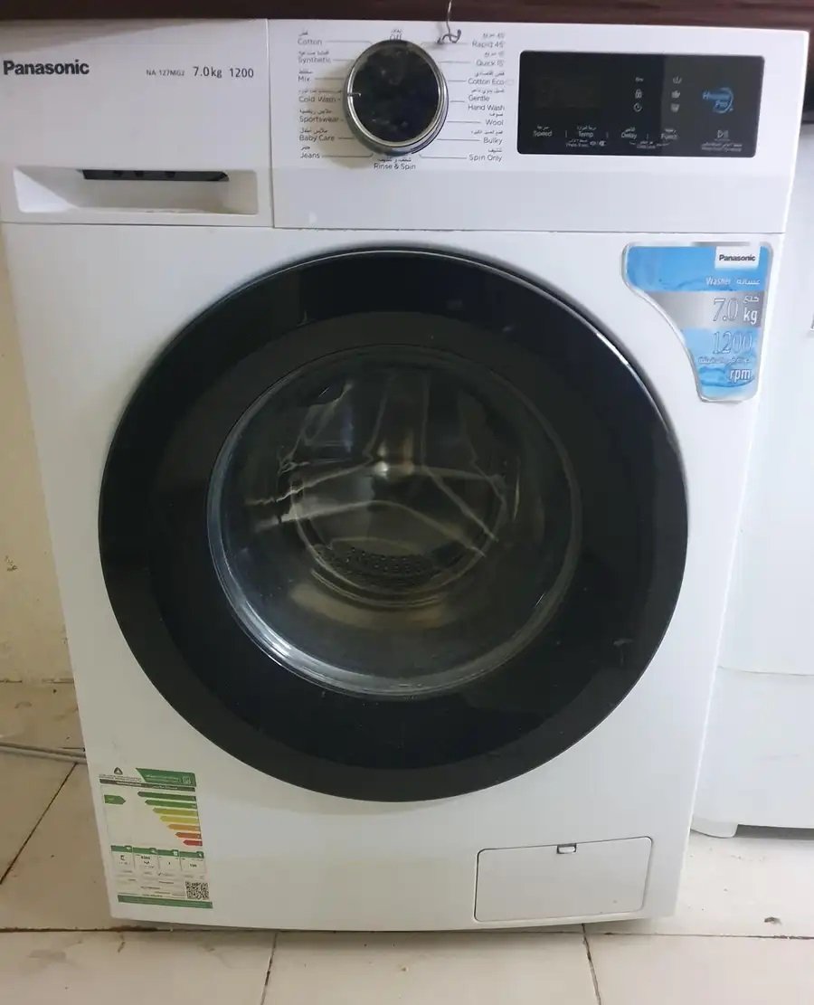 غساله توماتيك نشاف اوتوماتيك 7 كيلو شغال نضيف مستخدم