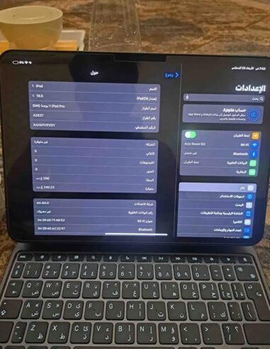 ايباد برو11 جديد استخدام سبوع 2042 ذاكره 256