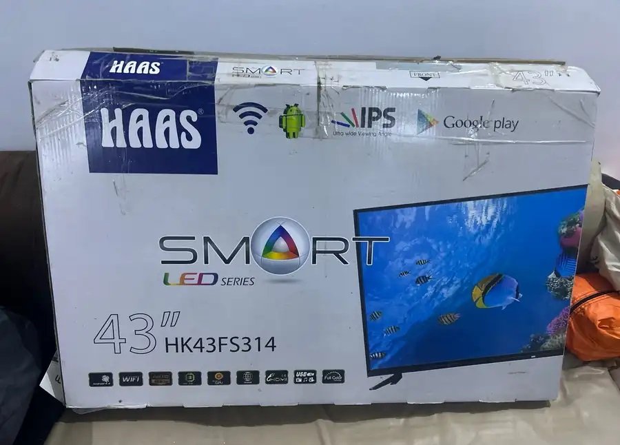 تلفزيون 43 بوصه سمارت