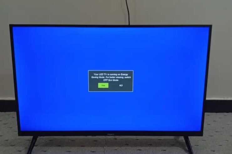 تلفزيون 32 بوصه جديد معه رموت استخدام اسبوع