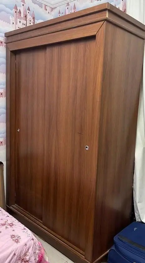 دولاب خشب زان عرض 140 سم