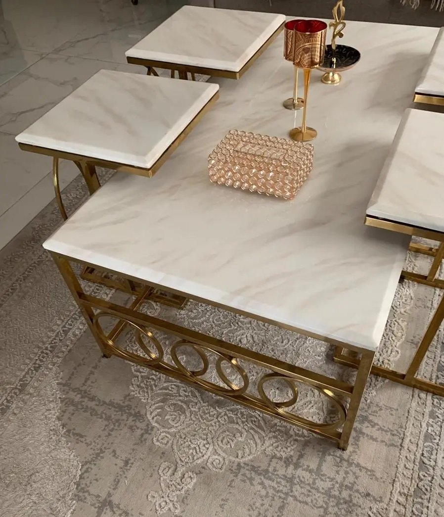 طاولة مجلس رخام